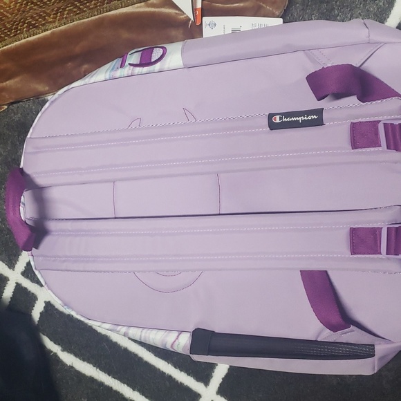Champion girls white/purple colored backpack - Picture 5 of 5